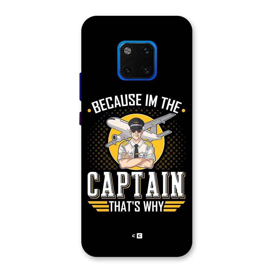 I M Captain Back Case for Huawei Mate 20 Pro