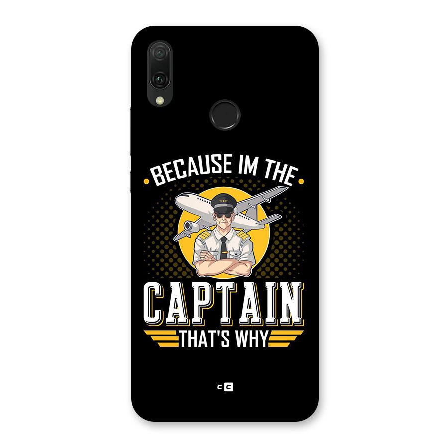 I M Captain Back Case for Huawei Y9 (2019)
