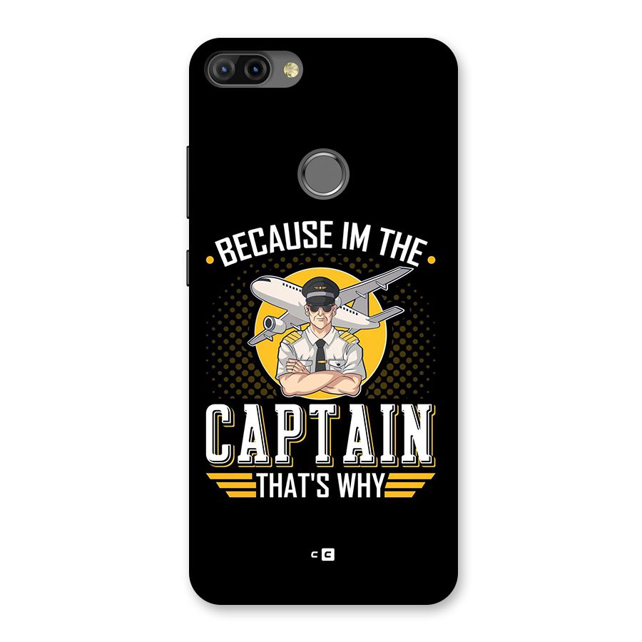 I M Captain Back Case for Infinix Hot 6 Pro
