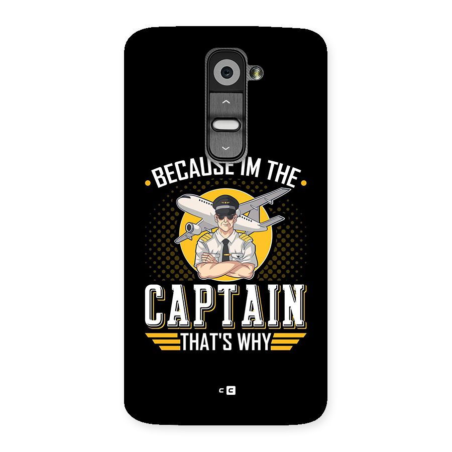 I M Captain Back Case for LG G2