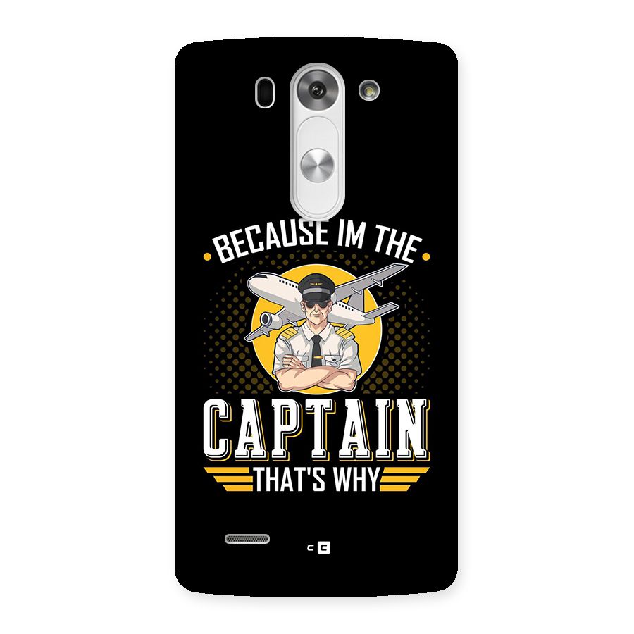 I M Captain Back Case for LG G3 Mini
