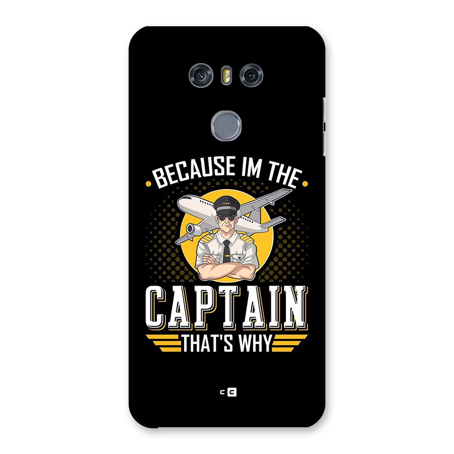 I M Captain Back Case for LG G6