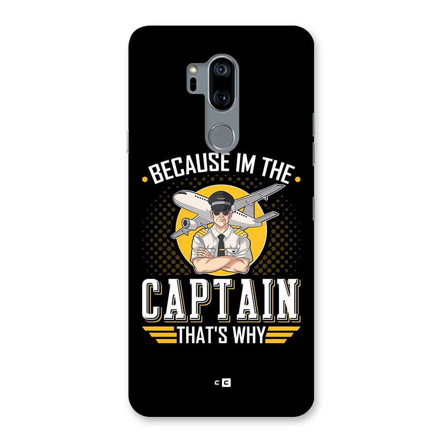 I M Captain Back Case for LG G7