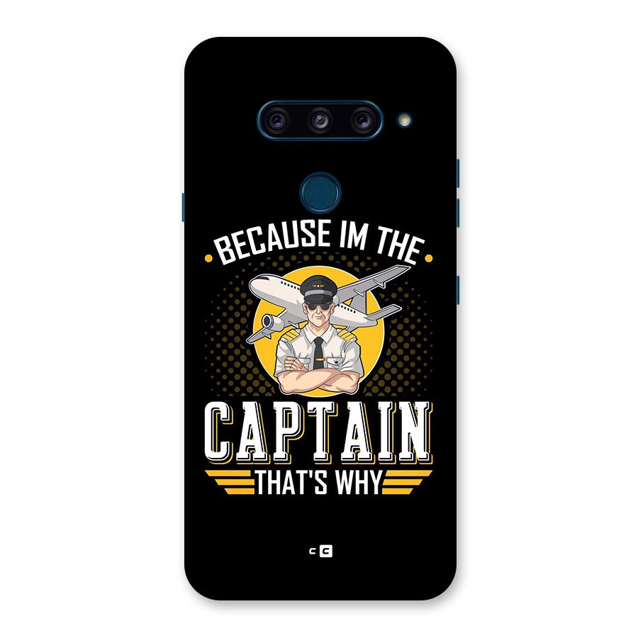 I M Captain Back Case for LG  V40 ThinQ