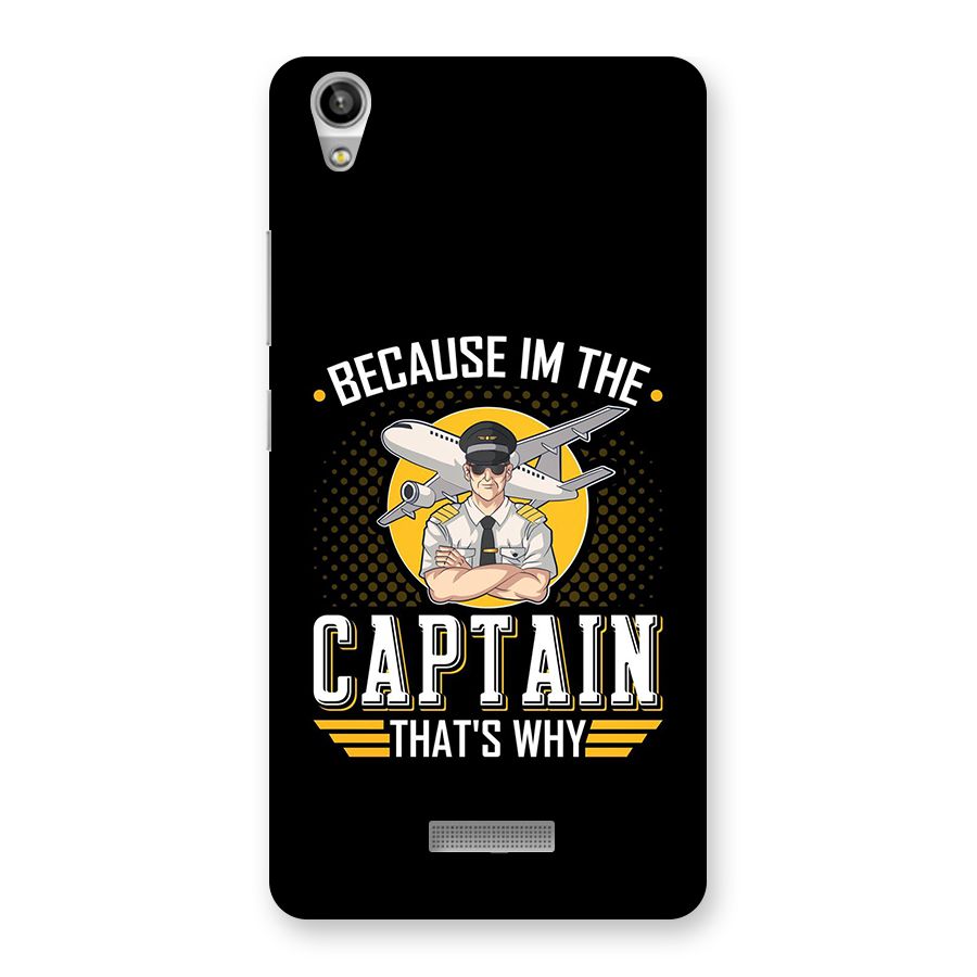 I M Captain Back Case for Lava Pixel V1