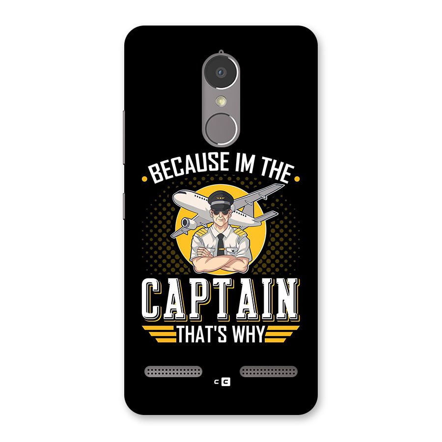 I M Captain Back Case for Lenovo K6