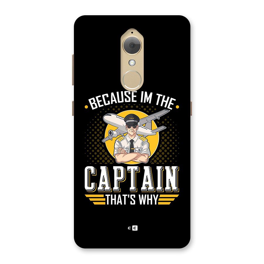 I M Captain Back Case for Lenovo K8