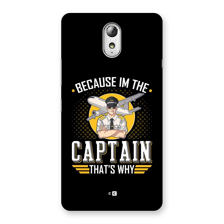 I M Captain Back Case for Lenovo Vibe P1M