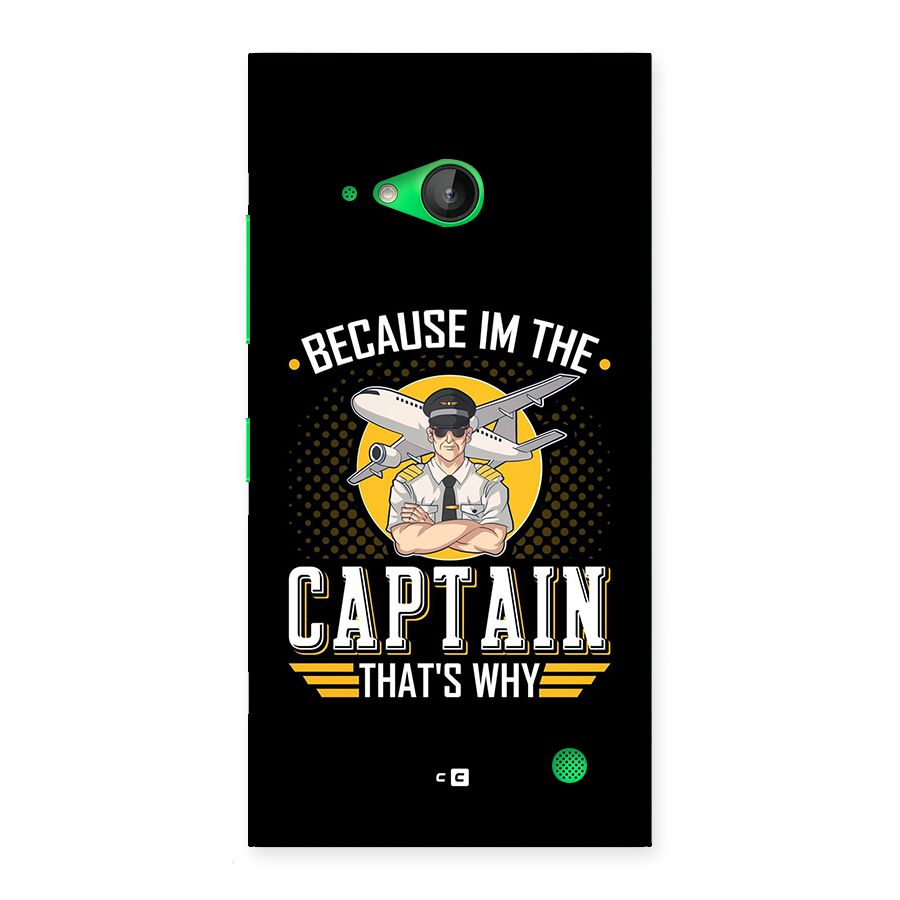 I M Captain Back Case for Lumia 730
