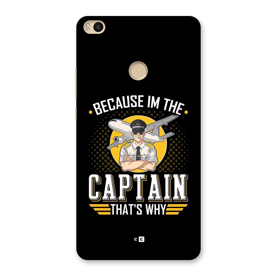 I M Captain Back Case for Mi Max 2