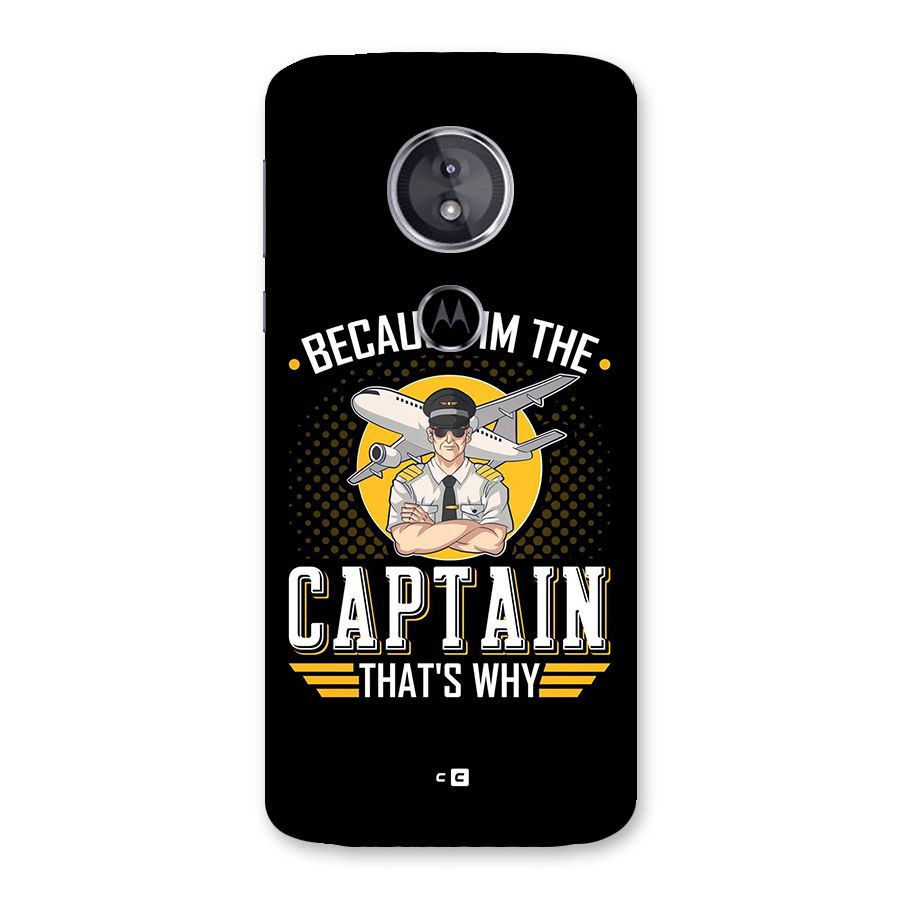 I M Captain Back Case for Moto E5