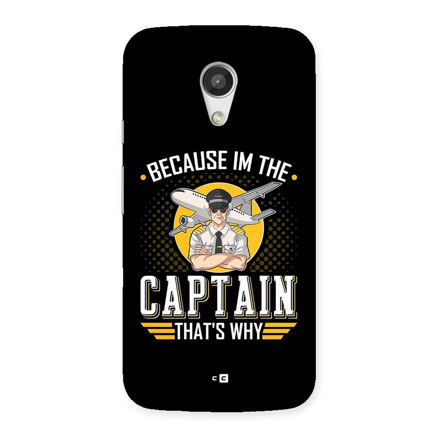 I M Captain Back Case for Moto G 2nd Gen