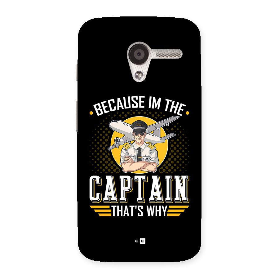 I M Captain Back Case for Moto X