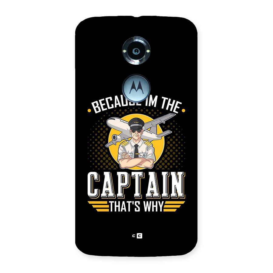 I M Captain Back Case for Moto X2