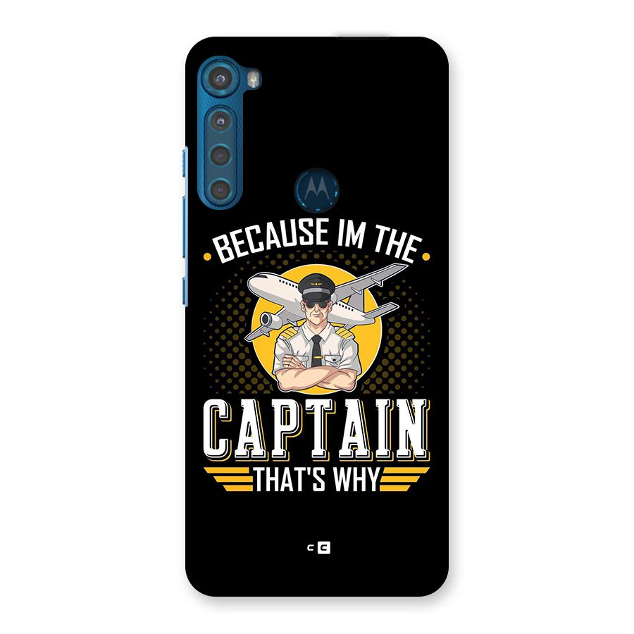 I M Captain Back Case for Motorola One Fusion Plus