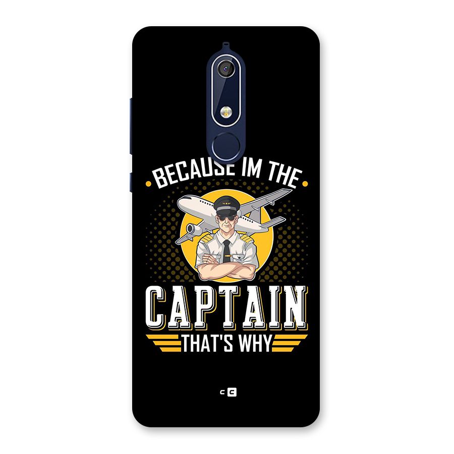 I M Captain Back Case for Nokia 5.1
