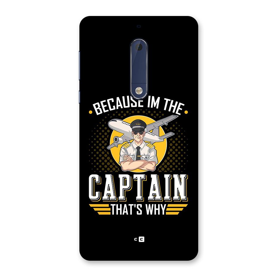 I M Captain Back Case for Nokia 5