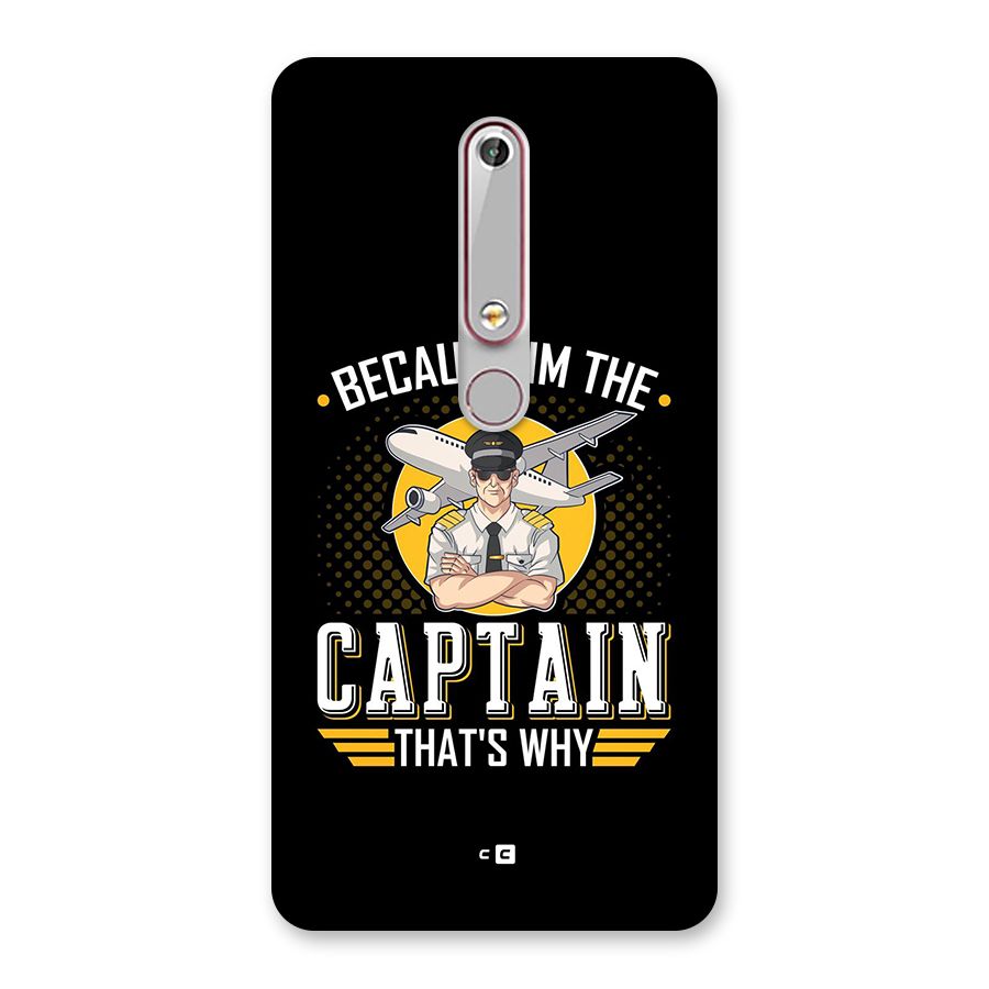 I M Captain Back Case for Nokia 6.1