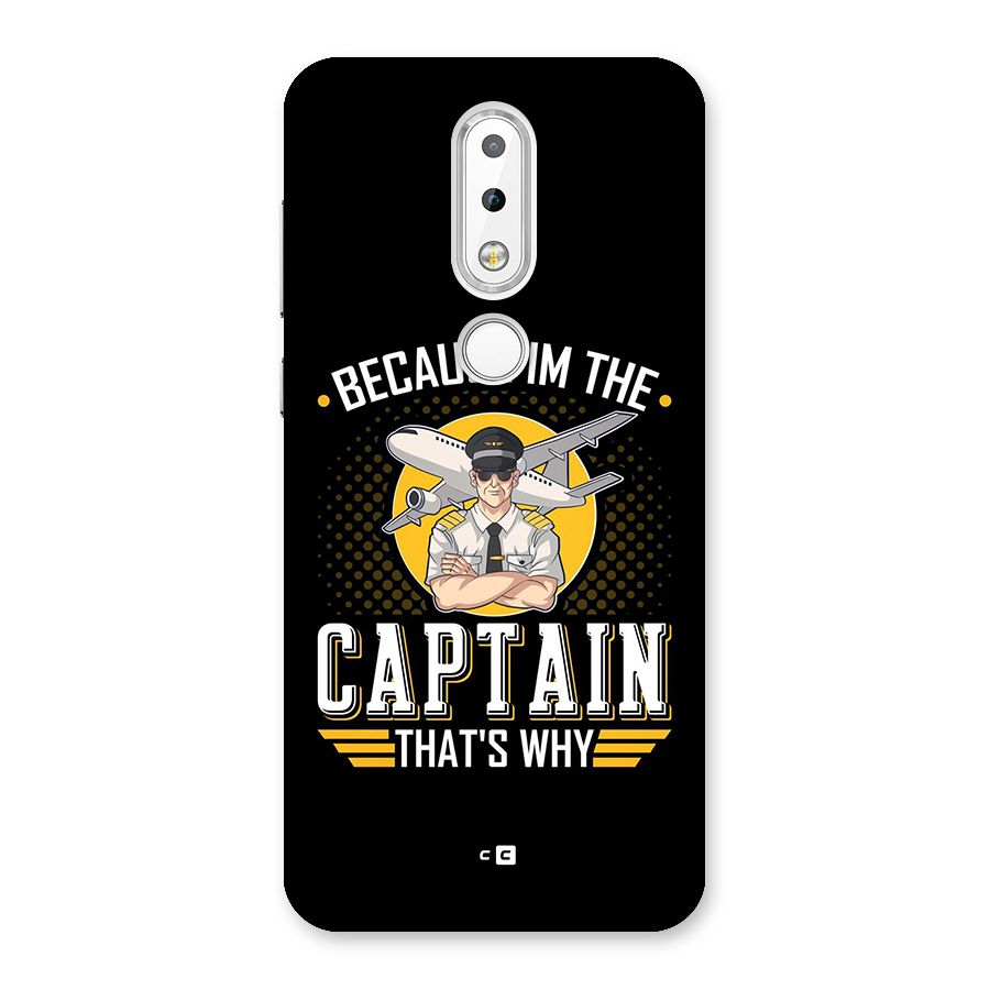 I M Captain Back Case for Nokia 6.1 Plus