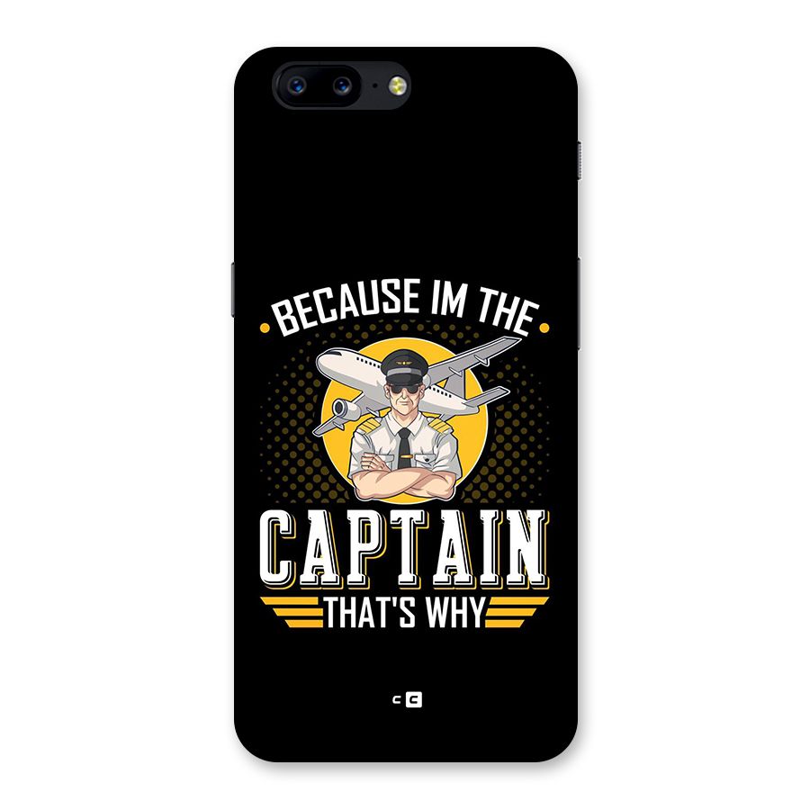 I M Captain Back Case for OnePlus 5