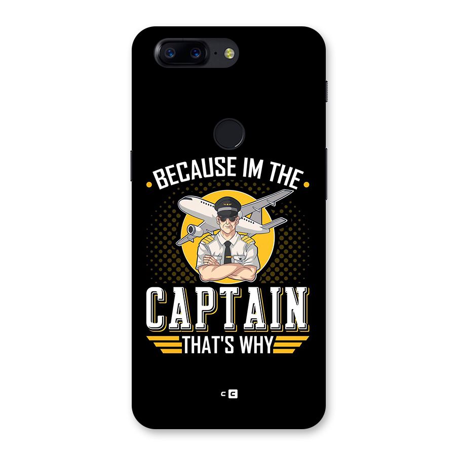 I M Captain Back Case for OnePlus 5T