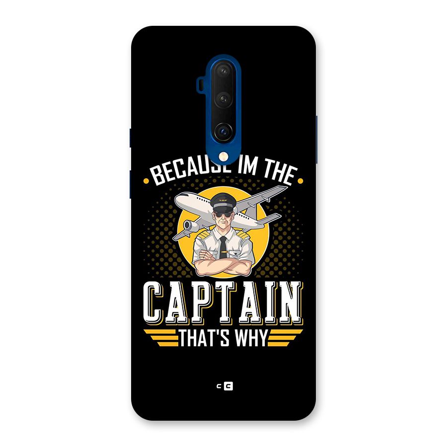I M Captain Back Case for OnePlus 7T Pro