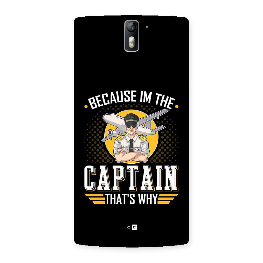 I M Captain Back Case for OnePlus One