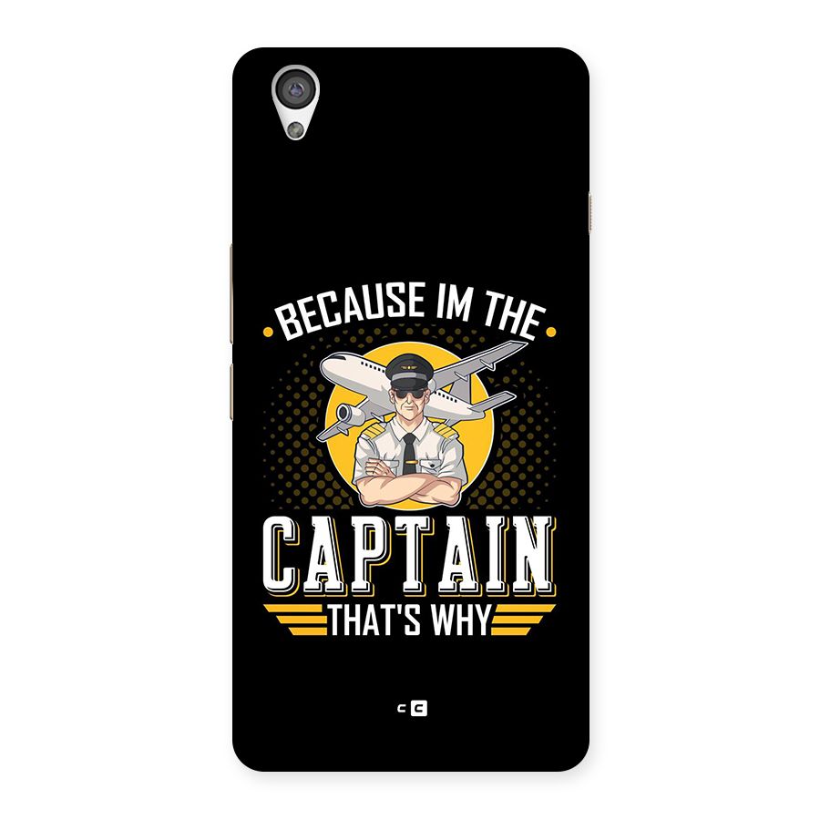 I M Captain Back Case for OnePlus X