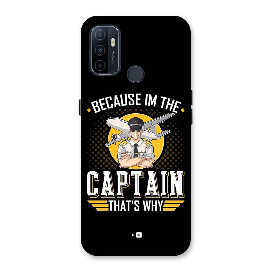 I M Captain Back Case for Oppo A32
