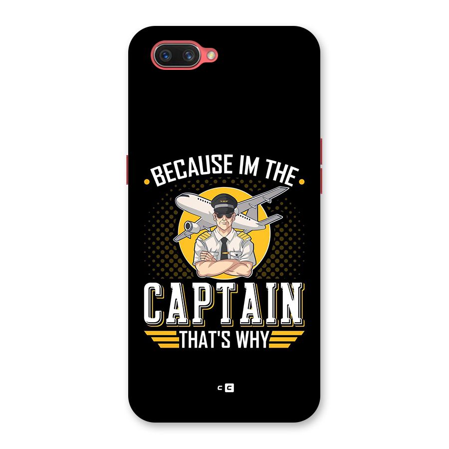 I M Captain Back Case for Oppo A3s