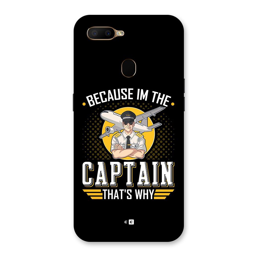 I M Captain Back Case for Oppo A5s