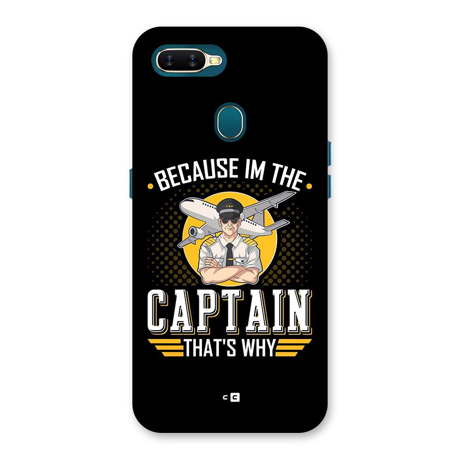 I M Captain Back Case for Oppo A7