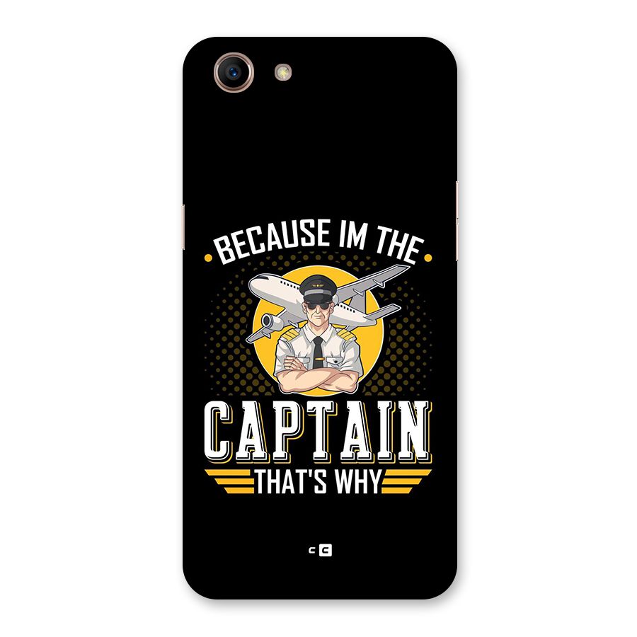 I M Captain Back Case for Oppo A83 (2018)