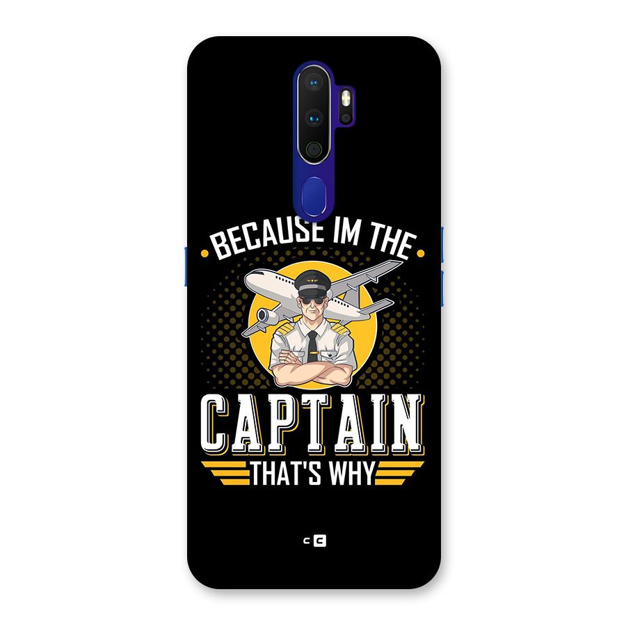 I M Captain Back Case for Oppo A9 (2020)