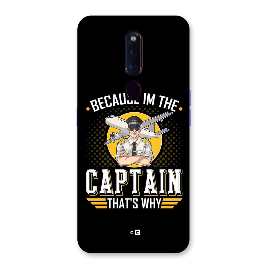 I M Captain Back Case for Oppo F11 Pro