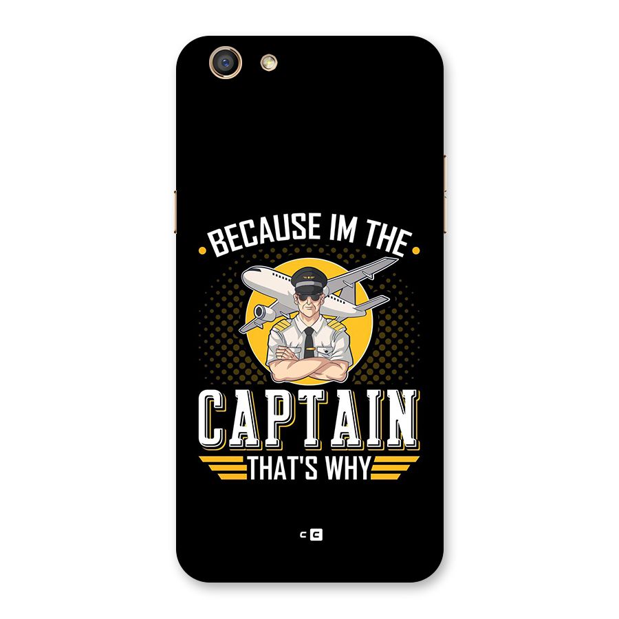 I M Captain Back Case for Oppo F3