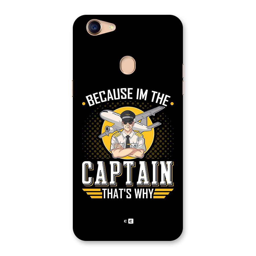 I M Captain Back Case for Oppo F5 Youth