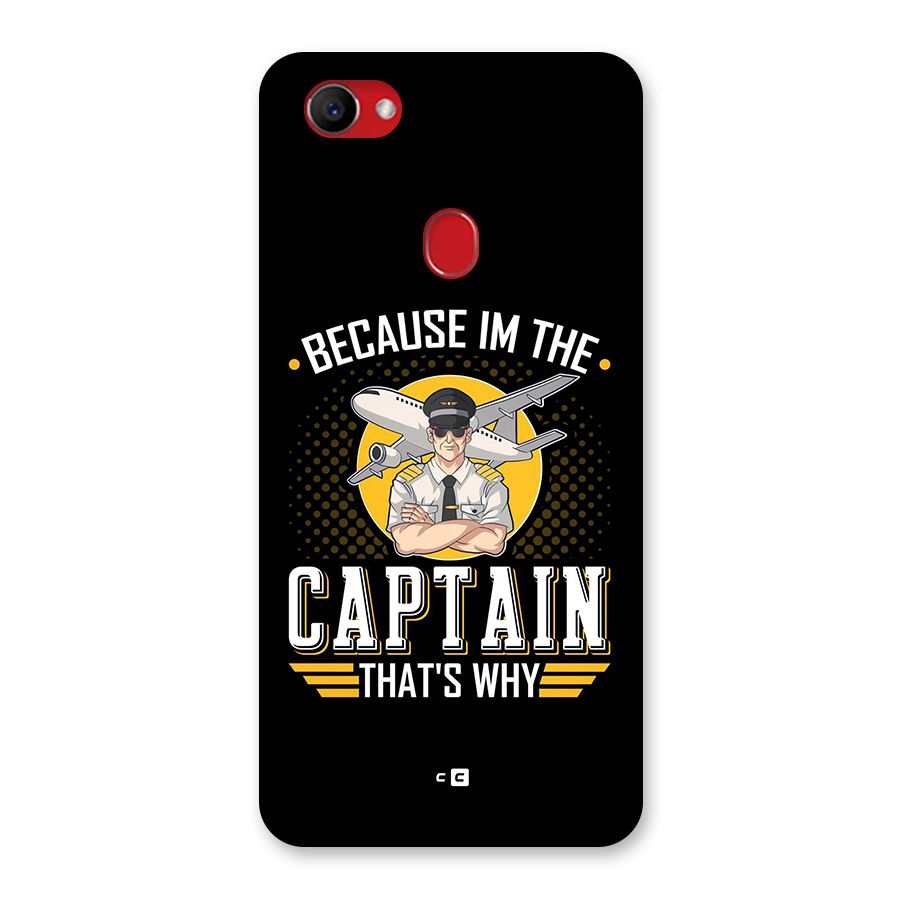 I M Captain Back Case for Oppo F7