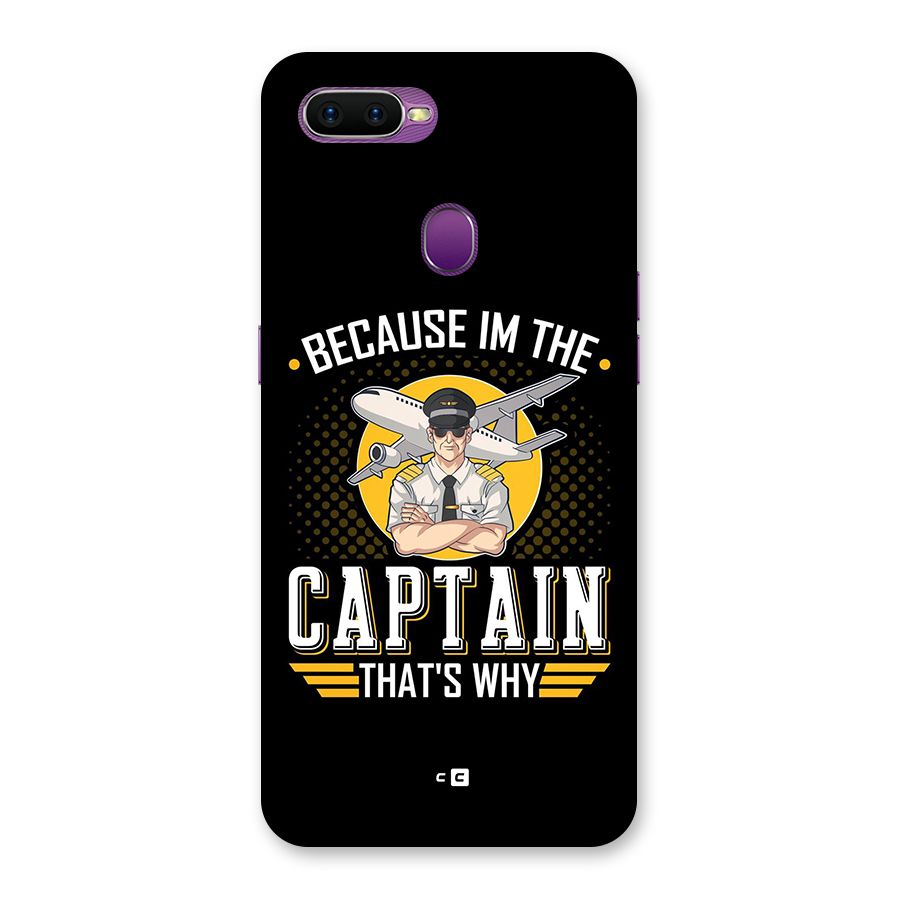 I M Captain Back Case for Oppo F9