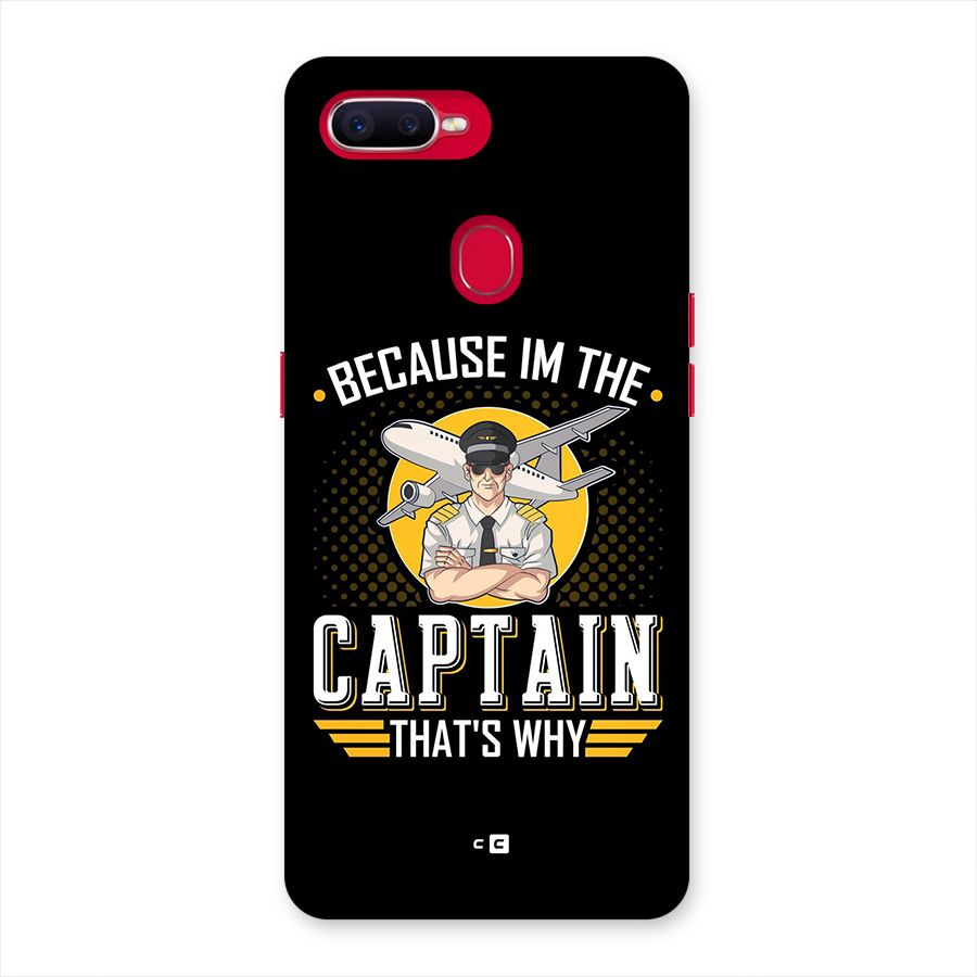 I M Captain Back Case for Oppo F9 Pro