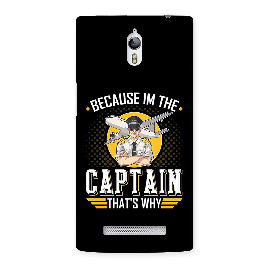 I M Captain Back Case for Oppo Find 7