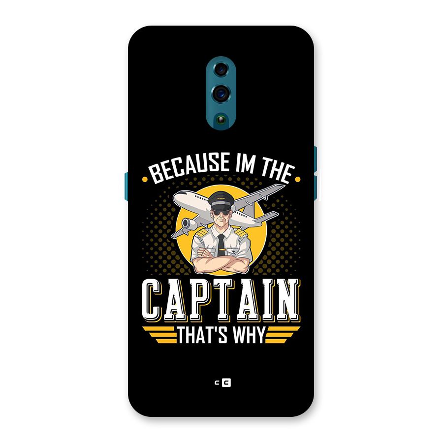 I M Captain Back Case for Oppo Reno