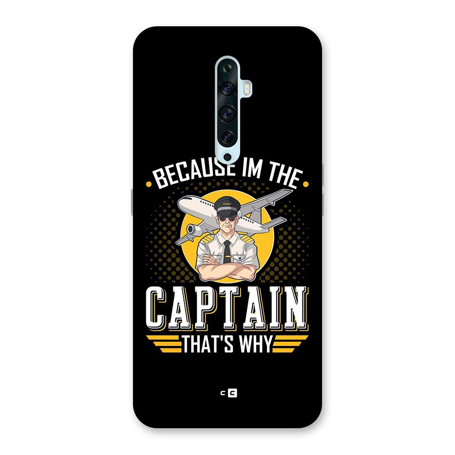 I M Captain Back Case for Oppo Reno2 F