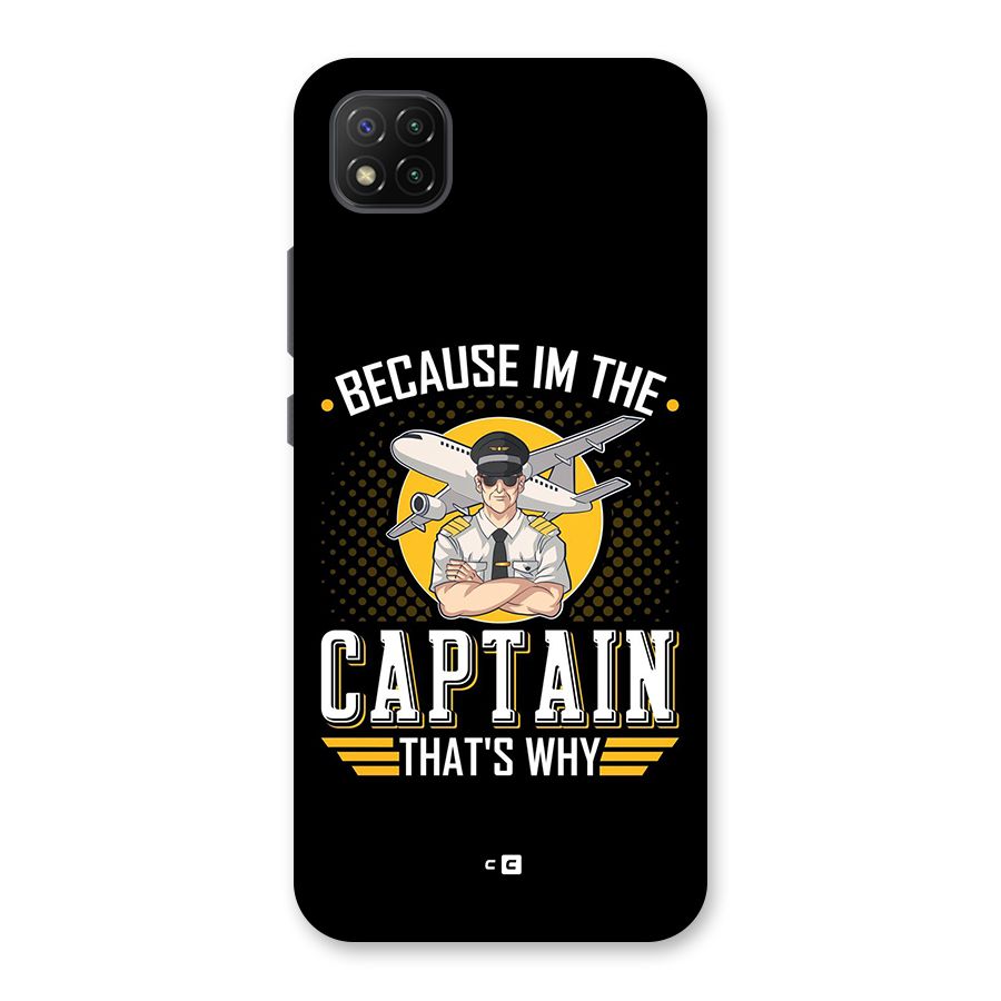 I M Captain Back Case for Poco C3
