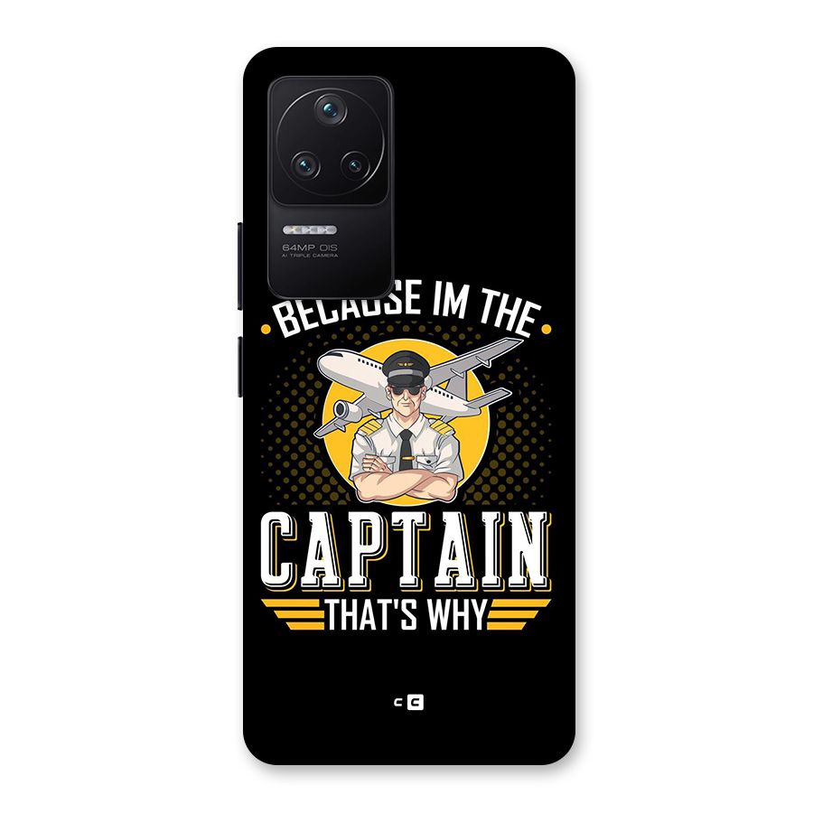 I M Captain Back Case for Poco F4 5G