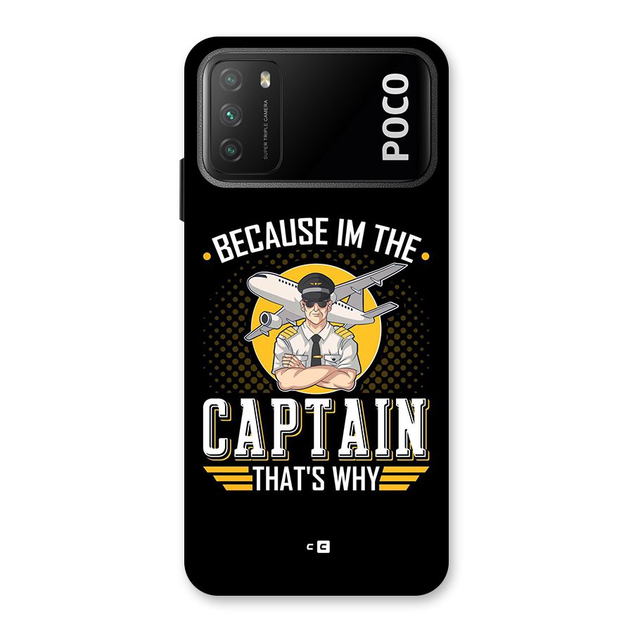 I M Captain Back Case for Poco M3