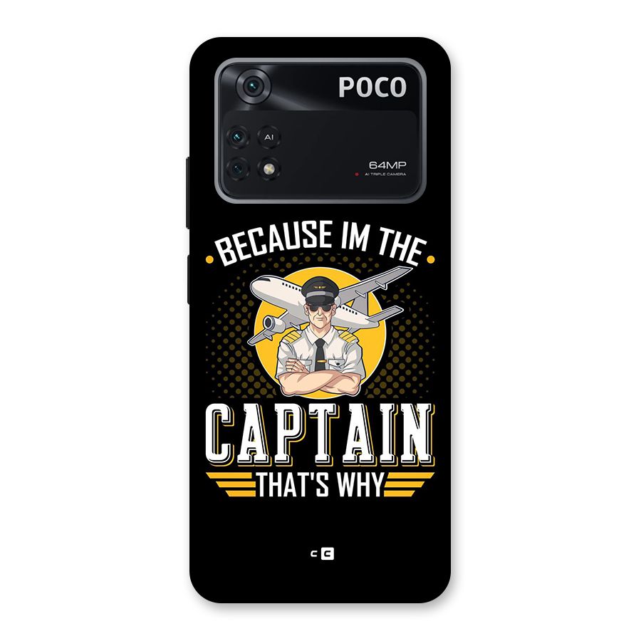I M Captain Back Case for Poco M4 Pro 4G
