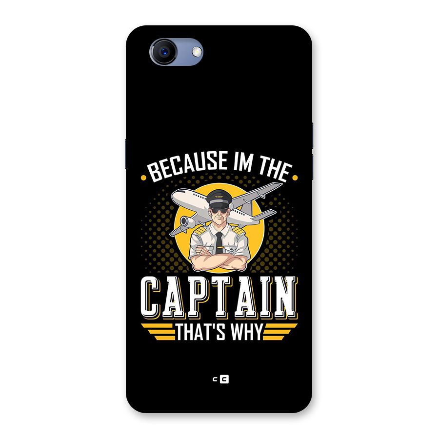 I M Captain Back Case for Realme 1