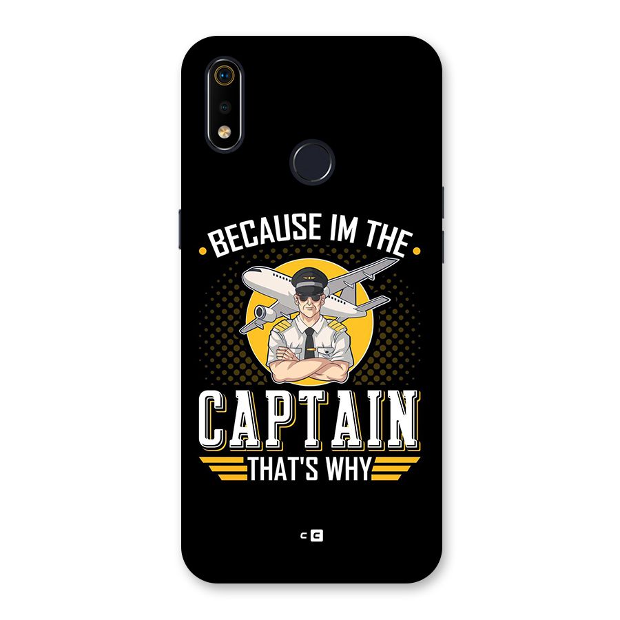 I M Captain Back Case for Realme 3i