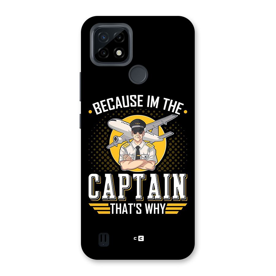 I M Captain Back Case for Realme C21
